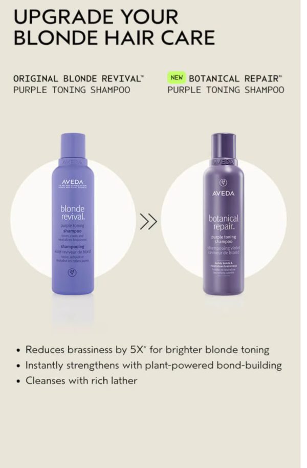 BOTANICAL REPAIR PURPLE TONING SHAMPOO - Image 2
