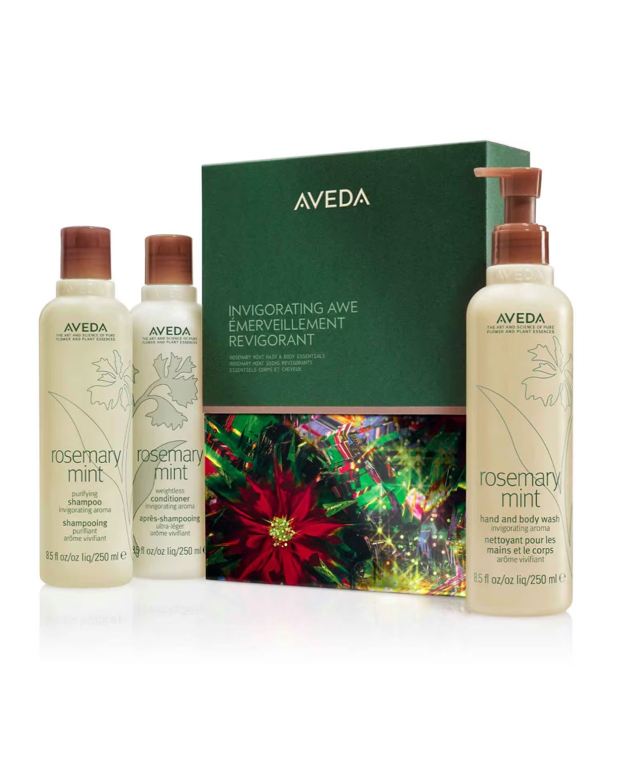 INVIGORATING AWE ROSEMARY MINT HAIR & BODY ESSENTIALS GIFT SET